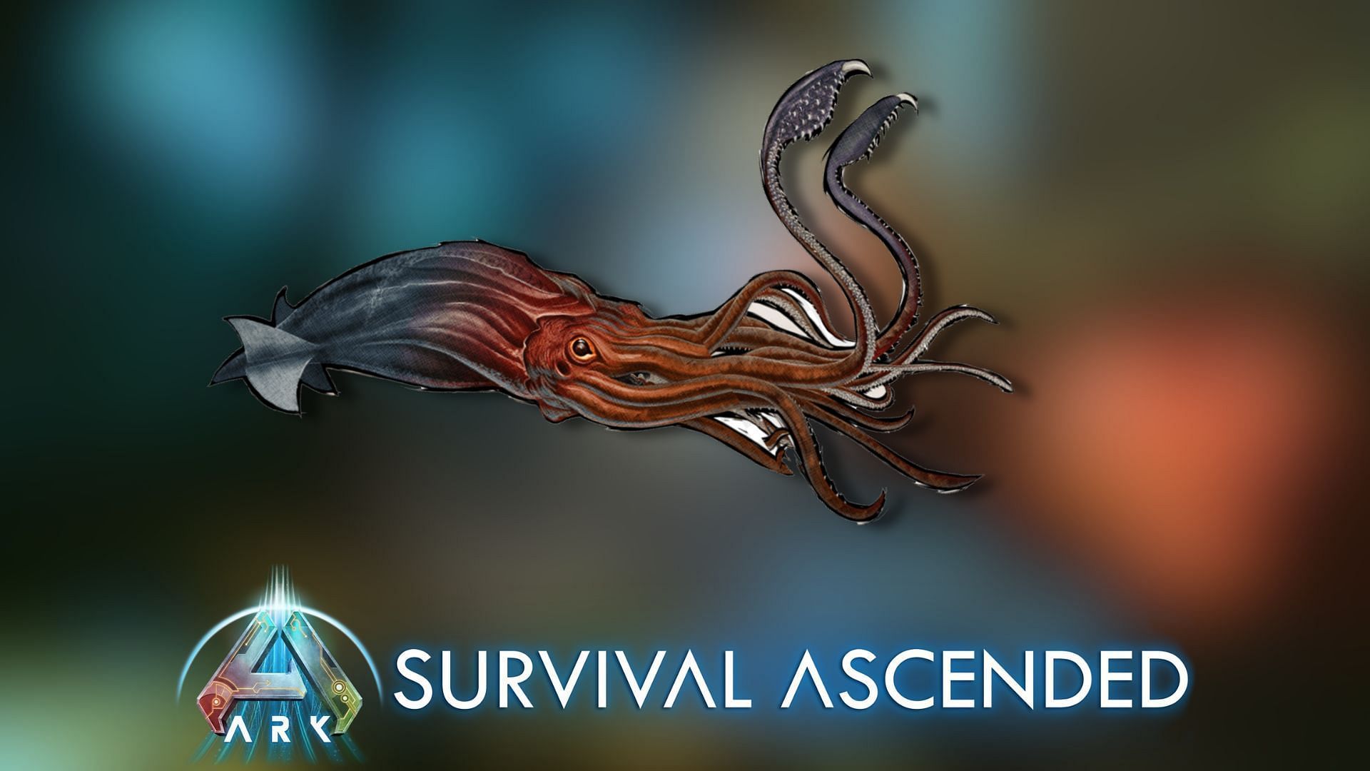 Tusoteuthis has the ability to grab any player or monster and drag it towards itself. (Image via Studio Wildcard)